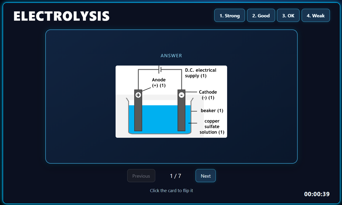 GCSE Revision Flashcards [Beta] screenshot